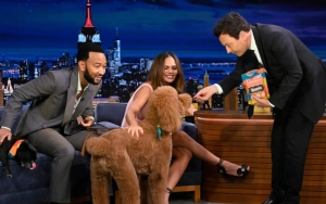 Chrissy Teigen and John Legend Bring Dogs on 'Tonight Show'