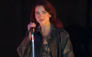 Dua Lipa Surprises Fans With 'Unforgettable' Live Performance at Times Square