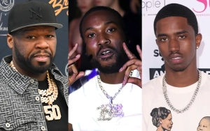 50 Cent Mocks Meek Mill's Latest Project After Being Slammed for Attacking King Combs