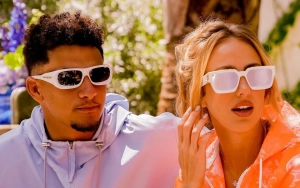 Patrick Mahomes Drools Over Wife Brittany's Steamy Beach Photos