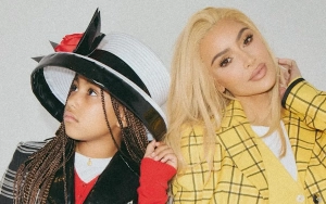 Kim Kardashian's Daughter North West Debuts Blonde Highlights at WNBA Game
