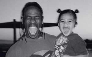 Travis Scott Enjoys Bonding Time With Daughter Stormi at F1 Monaco After Tyga Fight