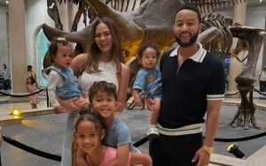 Chrissy Teigen and John Legend Take Kids for Fun Family Outing at Natural History Museum