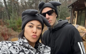 Kourtney Kardashian and Travis Barker Enjoy Disney World Outing With Rocky on Father's Day