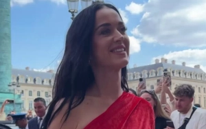 Katy Perry Has 'Woman's World' Lyrics Written on Her 500-Foot Dress Train 