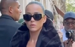 Katy Perry Ditches Her Top, Bares Lots of Skin in Latest Raunchy Look at Paris Fashion Week