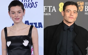 Emma Corrin and Rami Malek Appear Close at Glastonbury Festival
