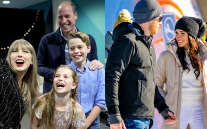 Taylor Swift's Photo Op With Prince William Leaves Prince Harry and Meghan Markle Fuming