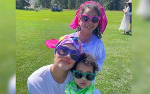 Khloe Kardashian Enjoys Vibrant Color Run With Daughter True and Son Tatum