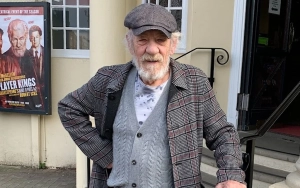 Ian McKellen Continues Recovery From Stage Fall, Spotted With Neck Brace