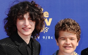 Finn Wolfhard and Gaten Matarazzo Hold Hands on a Stroll With Gaten's Girlfriend