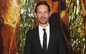 Tobey Maguire Enjoys Fun Chat With Apparently Young Brunette in France