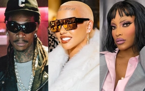 Wiz Khalifa Reacts to Footage of His Baby Mama Amber Rose's Fight With Joseline Hernandez
