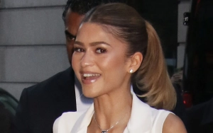 Zendaya Stuns in Sparkling Dress at Prelude to Olympics Event