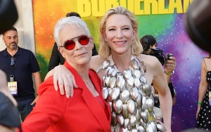 Jamie Lee Curtis Comes to Cate Blanchett's Aid During Wardrobe Malfunction at 'Borderlands' Premiere