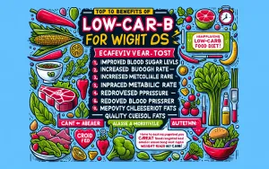 Top 10 Benefits of Low-Carb Diet for Effective Weight Loss