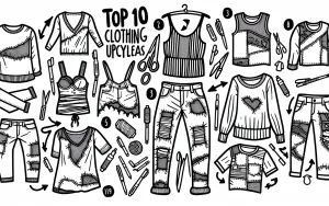 Top 10 No-Sew Clothing Upcycle Ideas