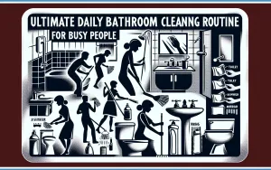Ultimate Daily Bathroom Cleaning Routine for Busy People | Top Bathroom Cleaning Tips