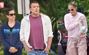 Ben Affleck Seen With Jennifer Garner on the Day Jennifer Lopez Filed for Divorce