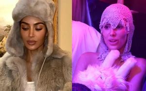 Kim Kardashian Follows Bianca Censori's Style in New Instagram Photos