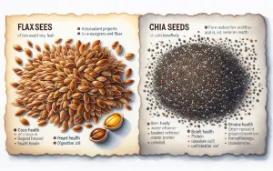 Flaxseeds vs. Chia Seeds: Key Differences and Health Benefits Explained