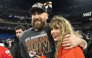 Travis Kelce Blushed After Adam Sandler Gushes Over His Romance With Taylor Swift