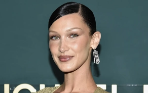 Bella Hadid Runs Around Beach in Sizzling Outfit
