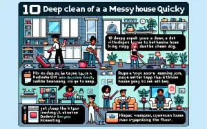10 Expert Tips on How to Deep Clean a Messy House Fast