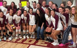 Selena Gomez Surprises Telluride High School by Attending Their Volleyball Game