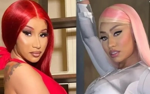 Cardi B Denies Dissing Nicki Minaj, Explains Conspicuous Graffiti in New Maternity Shoot