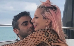 Lady GaGa and Fiance Michael Polansky Can't Resist a Kiss During Date Night in Italy