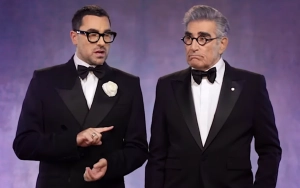 Dan Levy and Eugene Levy Out of Sync in First Promo for 2024 Emmys