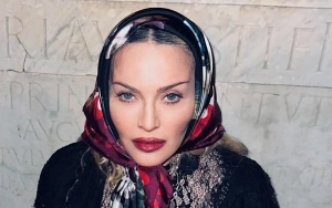 Madonna Suggestively Poses With Her Horse Roller on Ranch