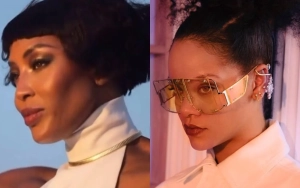Naomi Campbell's Rep Shuts Down Beef Rumor With Rihanna After NYFW Awkward Run-in