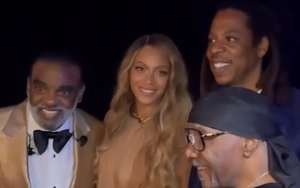 Jay-Z and Beyonce Link Up With The Isley Brothers at Sportsbook Grand Opening