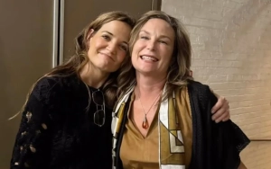 Katie Holmes Reunites With 'Dawson's Creek' Co-star Nina Repeta at Broadway Premiere