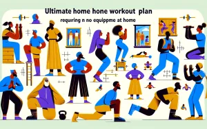Ultimate Home Workout Plan with No Equipment: Get Fit at Home!