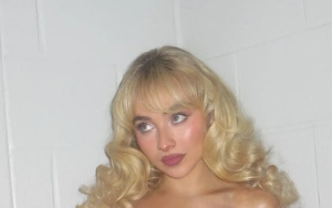 Sabrina Carpenter Strips Down to Birthday Suit for Cold Ice Bath in New Photo