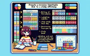 How to Create a Revision Timetable for Exams: A Step-by-Step Guide to Boost Your Study Efficiency