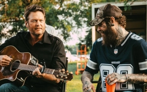 Post Malone and Blake Shelton's 'Pour Me a Drink' Dominates Country Airplay