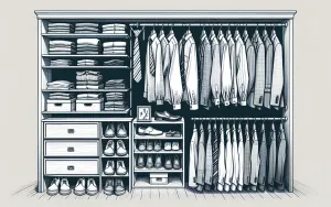 Closet Organization Tips for Mens Wardrobes: Maximize Space and Style