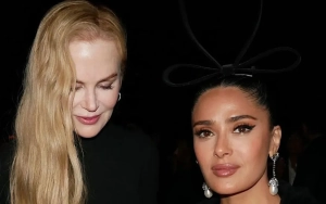 Nicole Kidman Seen Snapping at and Pushing Salma Hayek at Balenciaga Show During PFW