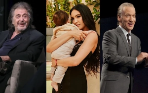 Al Pacino's Ex Noor Alfallah Steps Out With Their Son Amid Bill Maher Dating Rumors