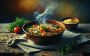 Delicious Quinoa Vegetarian Soup Recipe: A Healthy and Flavorful Dish