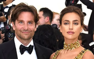 Irina Shayk Spotted Handing Over Dog Peanut to Bradley Cooper in New York City