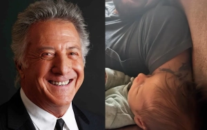 Dustin Hoffman Beams With Happiness as He Meets Newborn Grandson in New York City