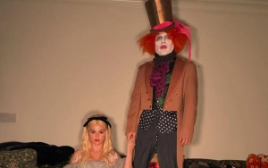 Selena Gomez and Benny Blanco Channel Alice in Wonderland and Mad Hatter for Their First Halloween as Couple