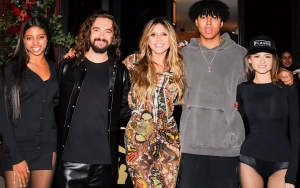 Heidi Klum's Rarely Seen Son Johan Towers Over Mother During Fun Night Out