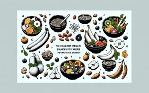10 Delicious and Easy Healthy Vegan Snacks for Work to Keep You Energized
