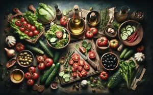 Easy Mediterranean Diet with Fresh Vegetables: Simple Recipes for a Healthy Lifestyle